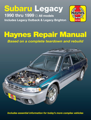 Subaru Legacy '90 THRU '99 (Haynes Repair Manual),New