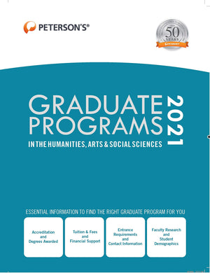 Graduate Programs in the Humanities, Arts & Social Sciences 2021 (Peterson's Graduate Programs in the Humanities, Arts & Social ,Used