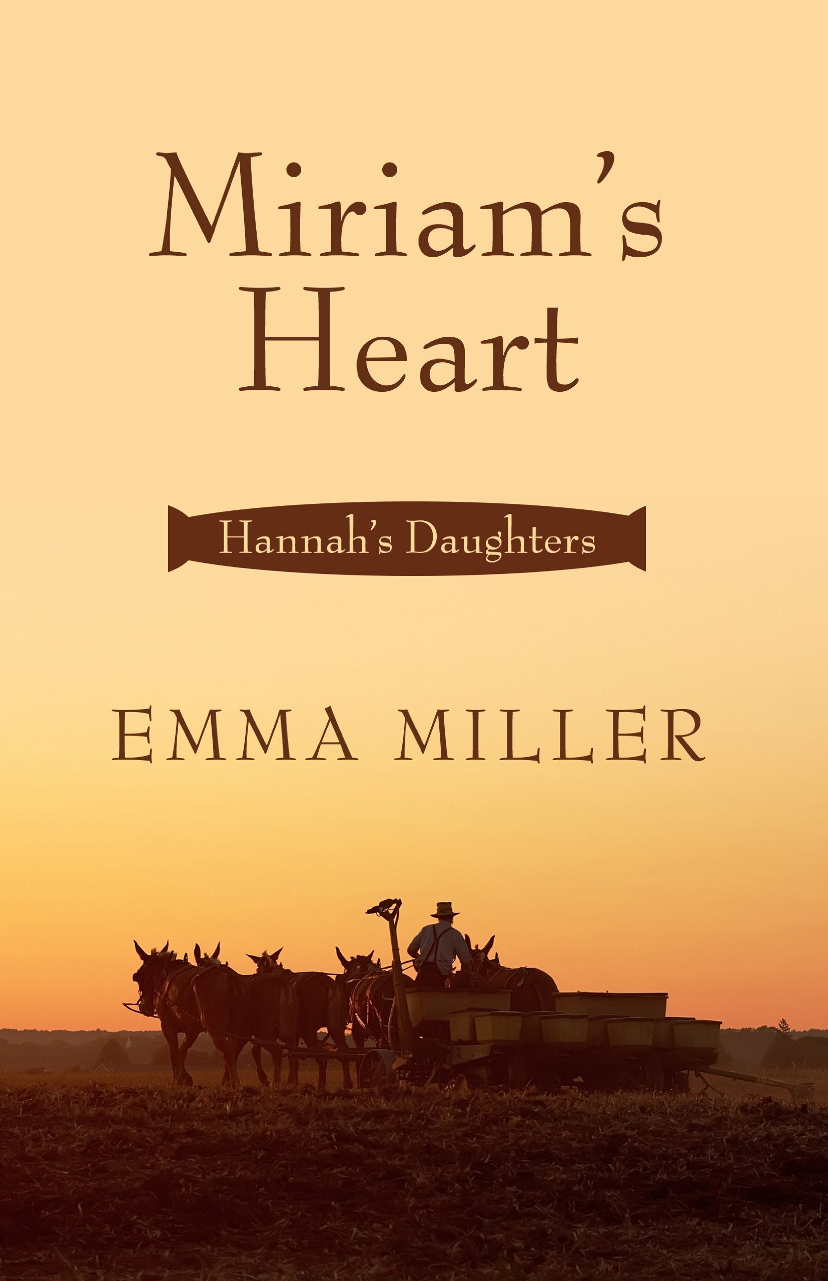 Miriam's Heart (Hannah's Daughters: Thorndike Press Large Print Clean Reads),Used
