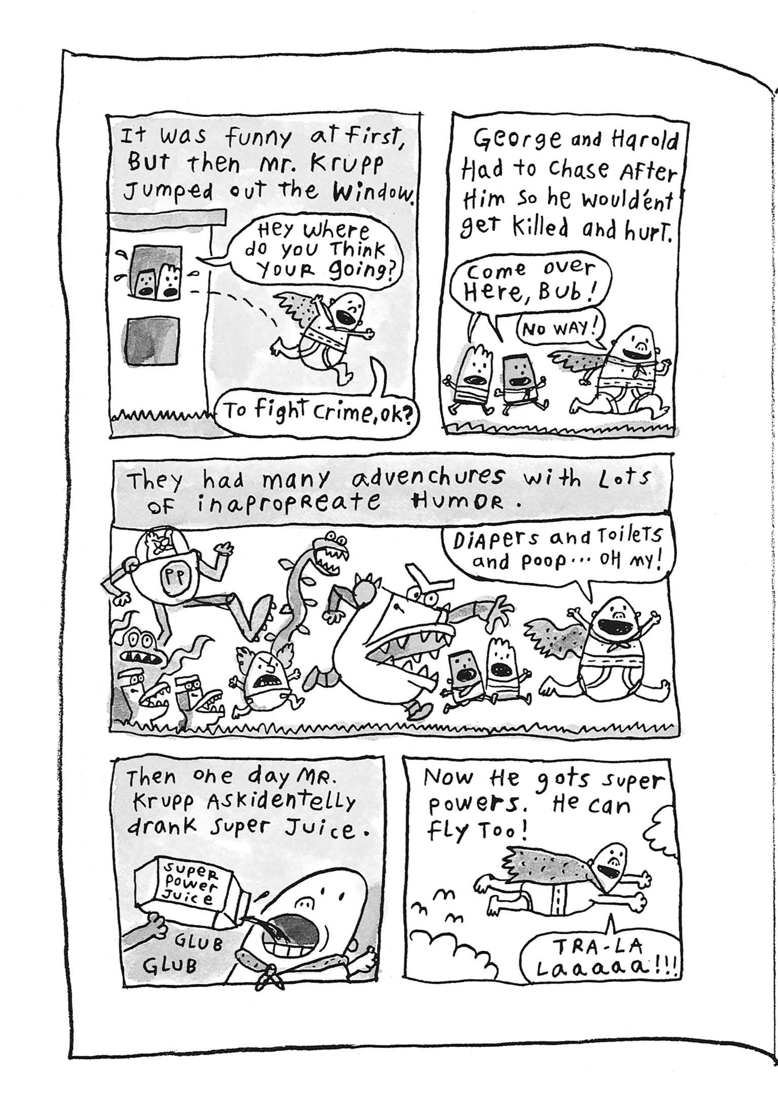 Captain Underpants And The Wrath Of The Wicked Wedgie Woman (Captain Underpants #5) (5),Used