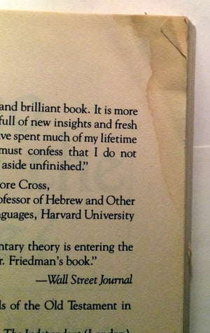 Who Wrote The Bible?-used