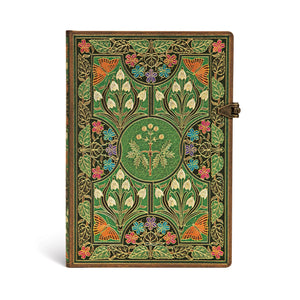 Poetry In Bloom Midi Lined Hardcover Journal, 144Pg, 120Gsm By Paperblanks (Poetry In Bloom)