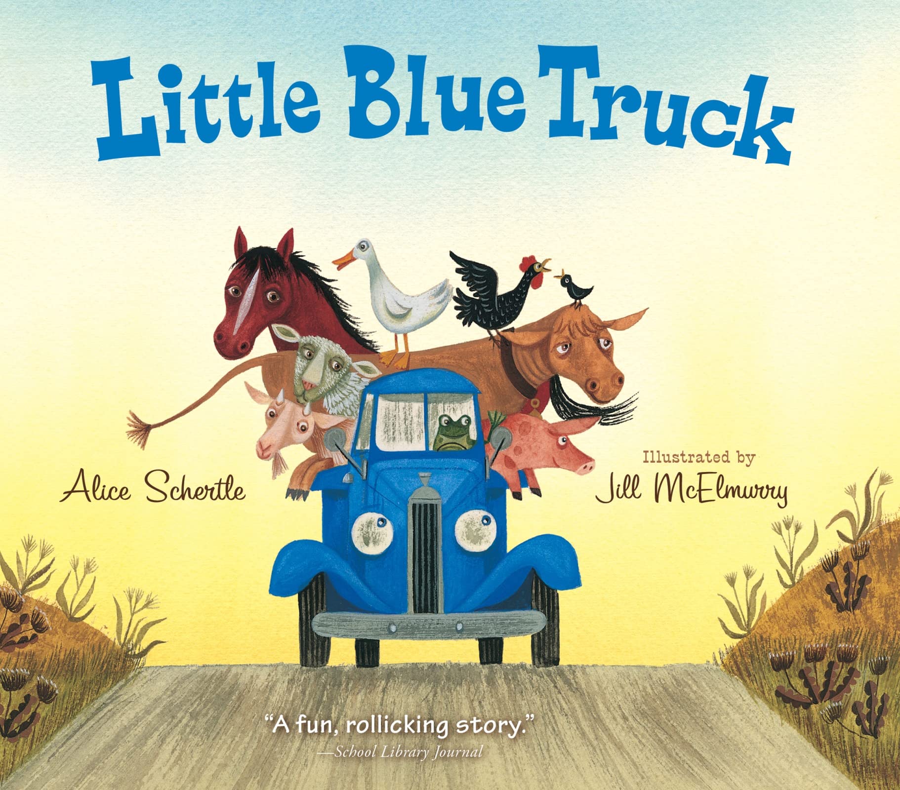 Little Blue Truck Board Book-used