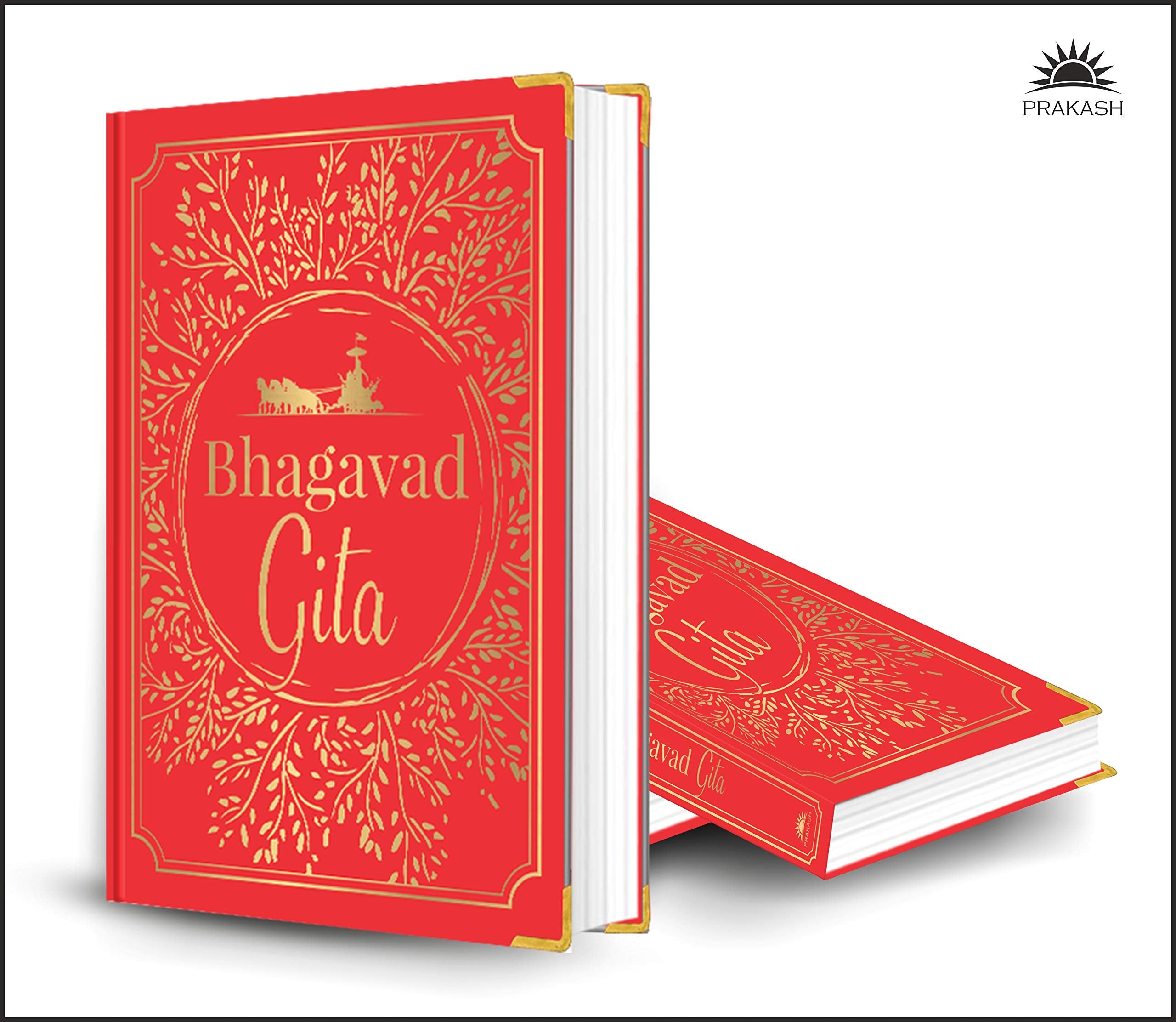 Bhagavad Gita (Deluxe Silk Hardbound),Used