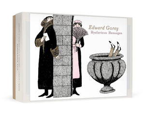 Mysterious Messages by Edward Gorey Boxed Notecards