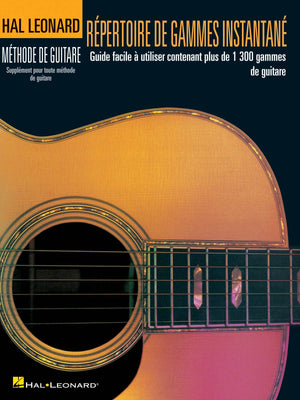 Repertoire D'Gammes Instantane: Guide Facile A Utiliser Contenant Plus De 1300 Gammes De Guitar,Used
