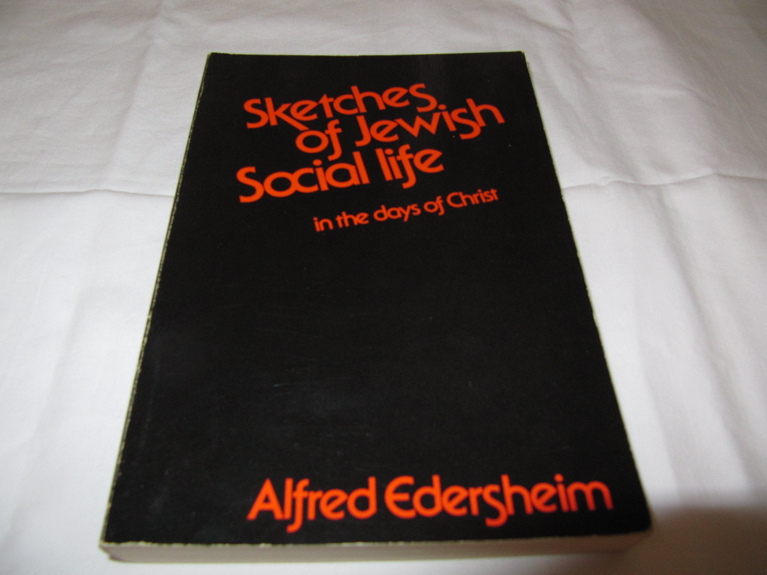 Sketches Of Jewish Social Life,Used