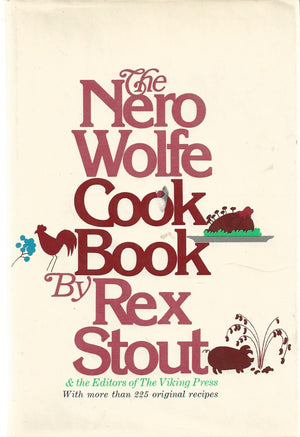 The Nero Wolfe Cookbook by Rex Stout (1973),Used