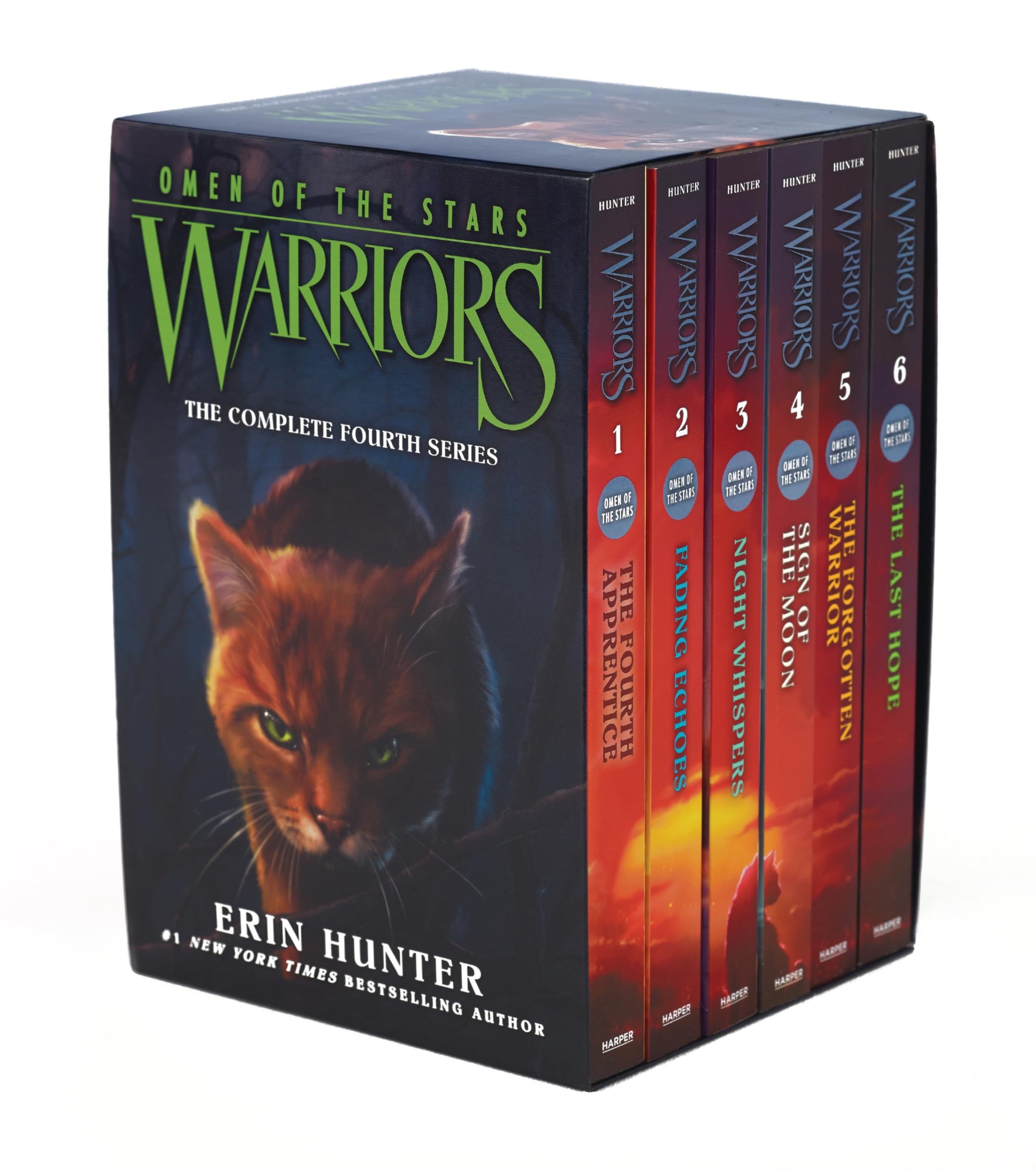 Warriors: Omen Of The Stars Box Set: Volumes 1 To 6