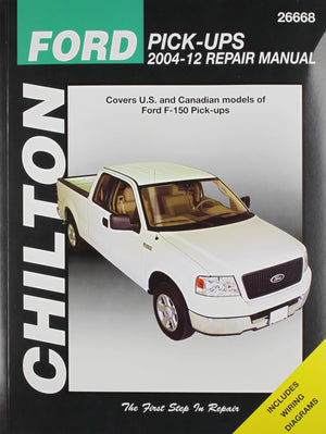Chilton Total Car Care Ford PickUps 20042012 Repair Manual (Chilton's Total Car Care Repair Manual),Used