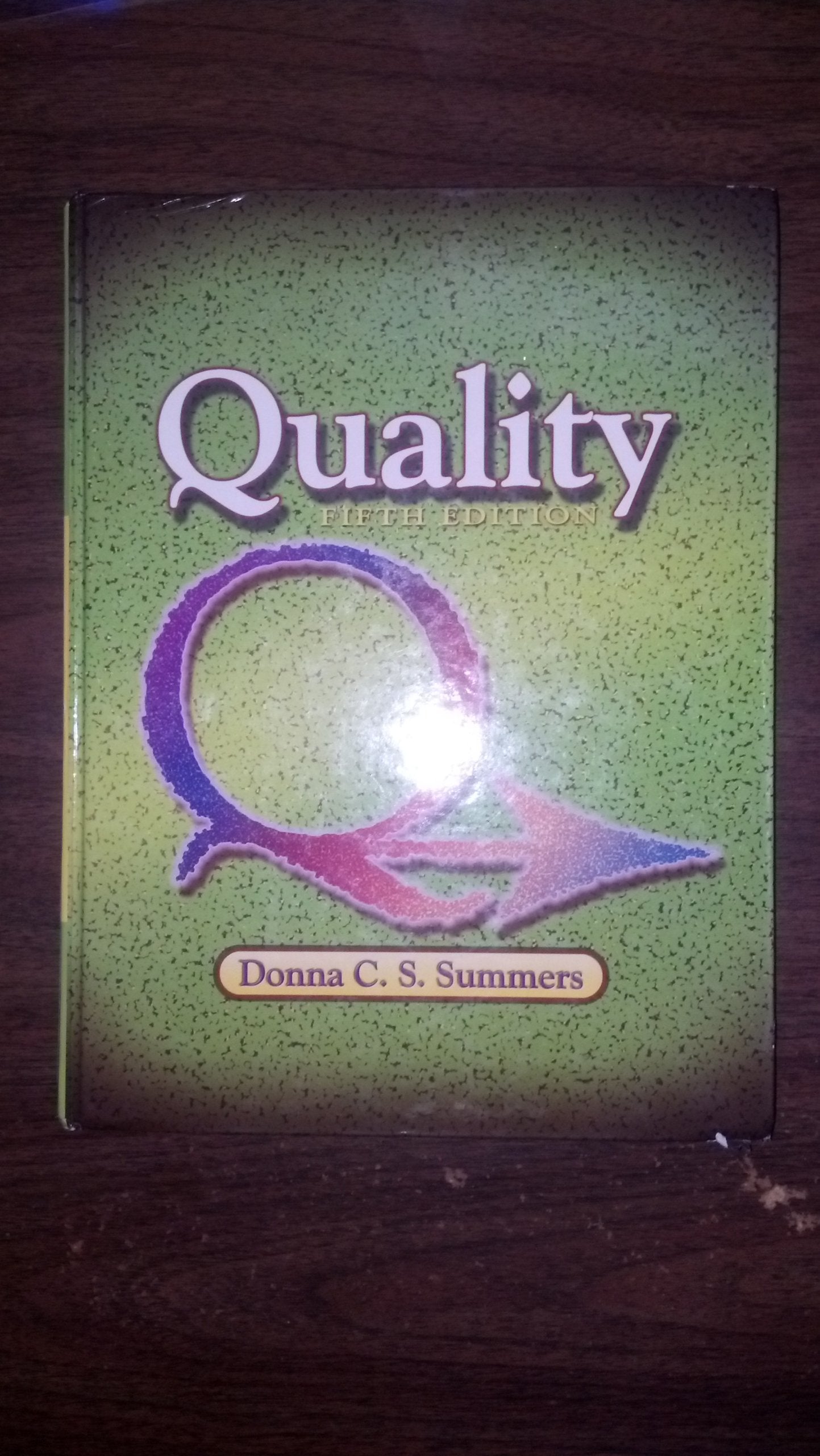 Quality (5th Edition),Used