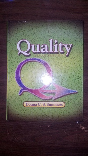 Quality (5th Edition),Used