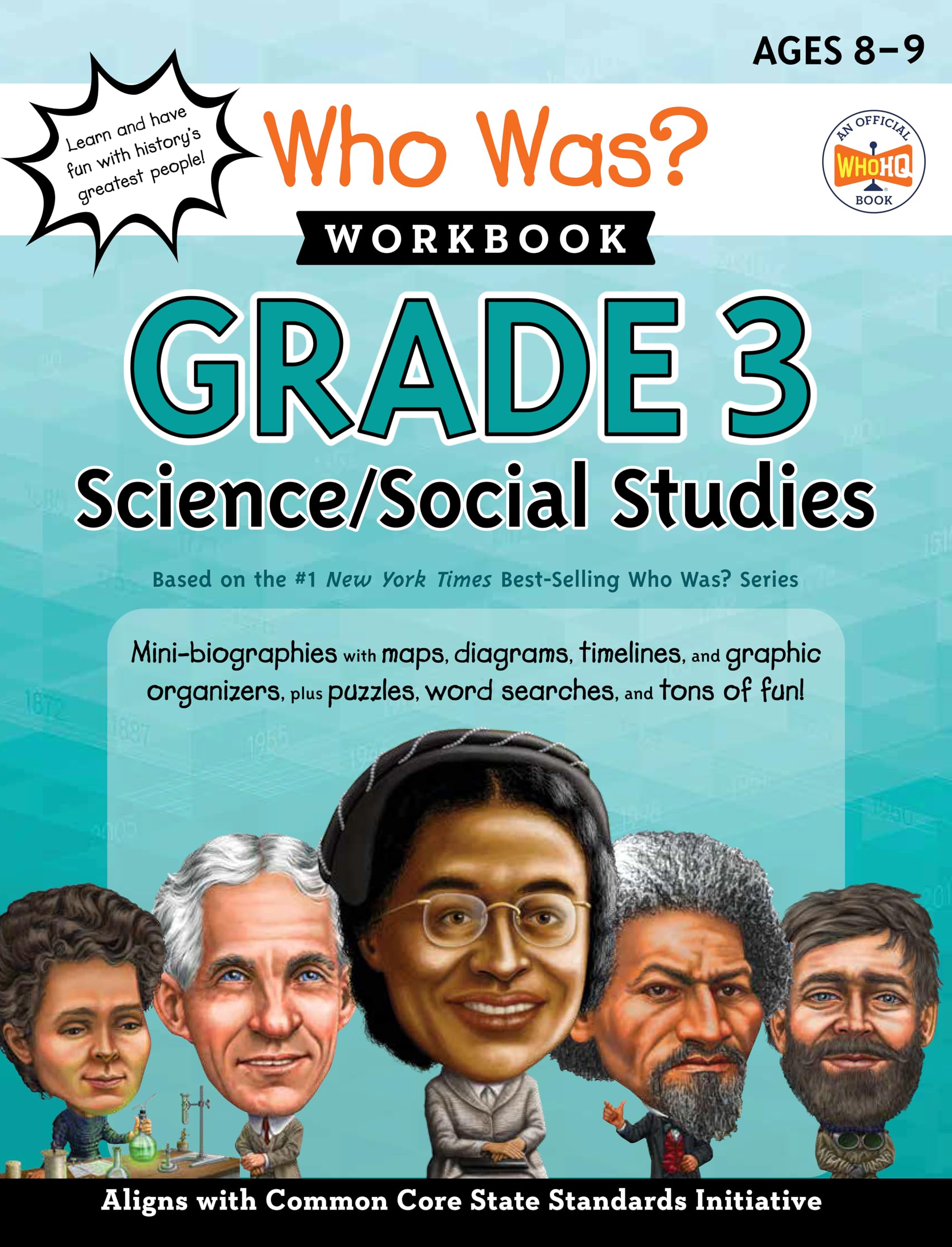 Who Was? Workbook: Grade 3 Science/Social Studies (Who Was? Workbooks),Used
