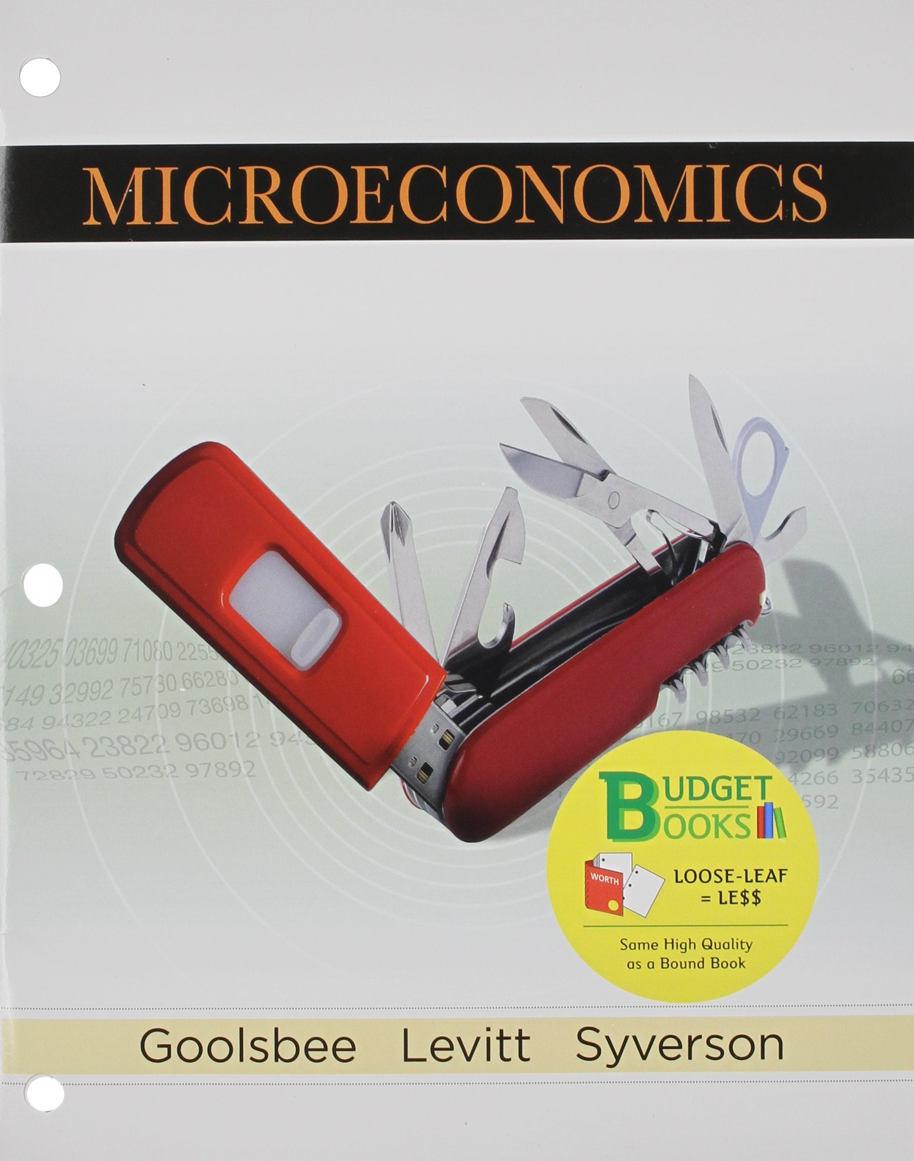 LooseLeaf Version for Microeconomics,Used