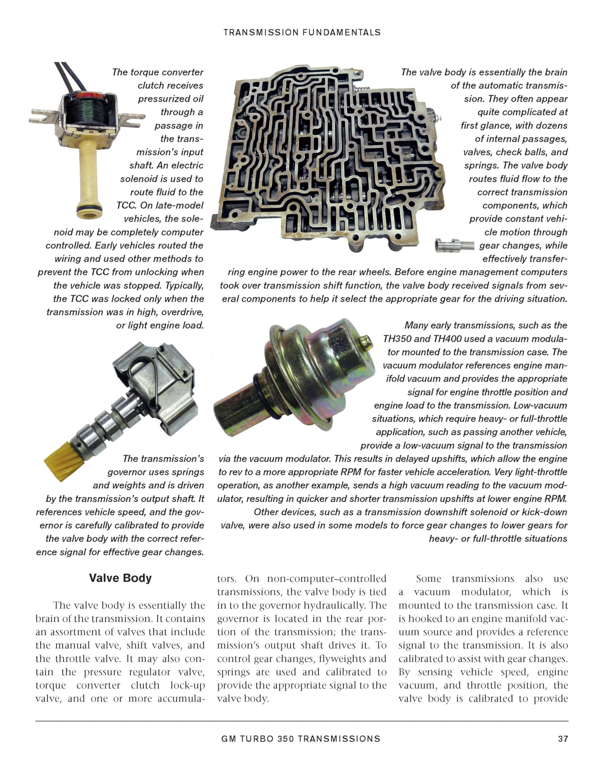 Gm Turbo 350 Transmissions: How To Rebuild And Modify