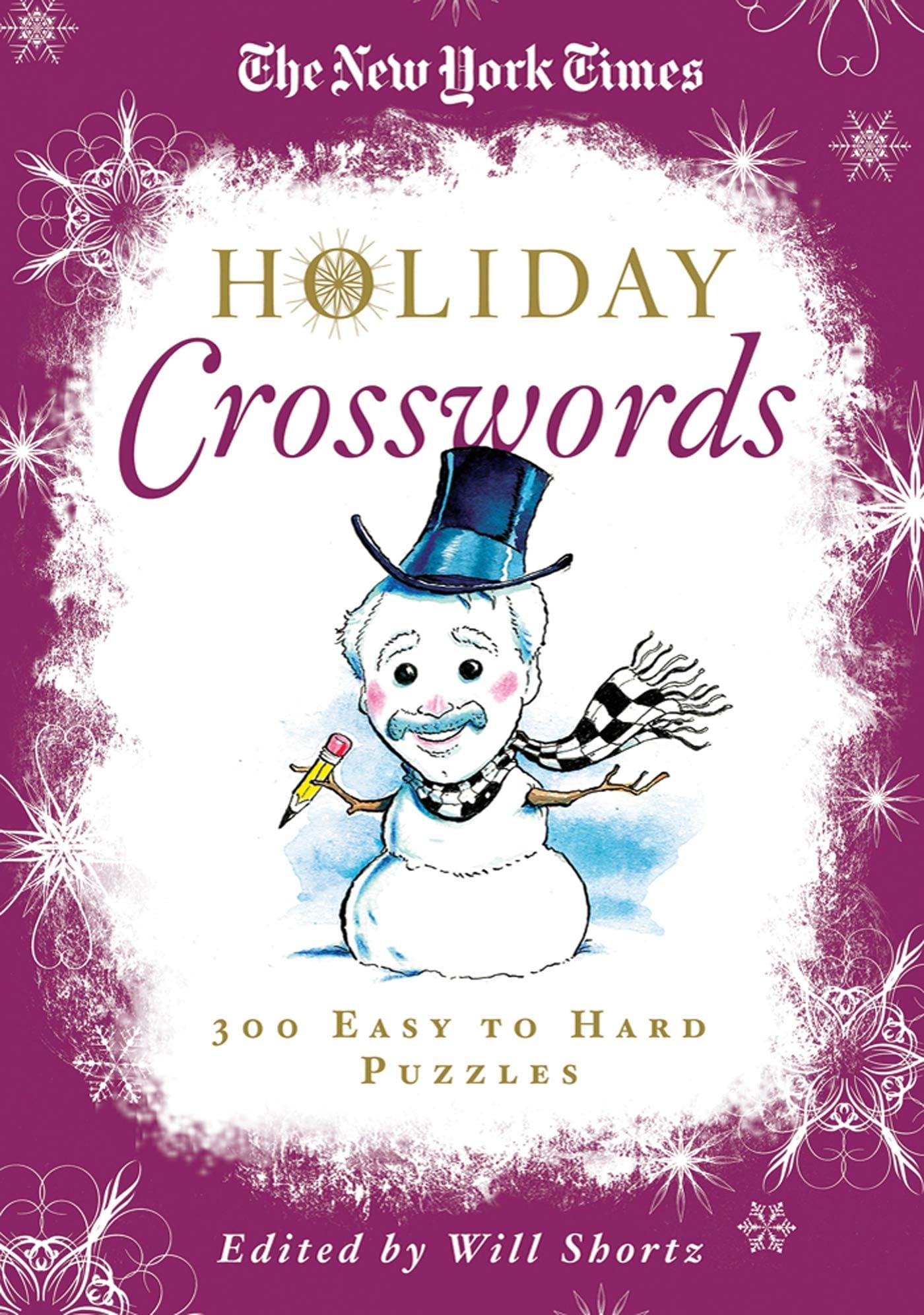 The New York Times Holiday Crosswords: 300 Easy to Hard Puzzles,Used