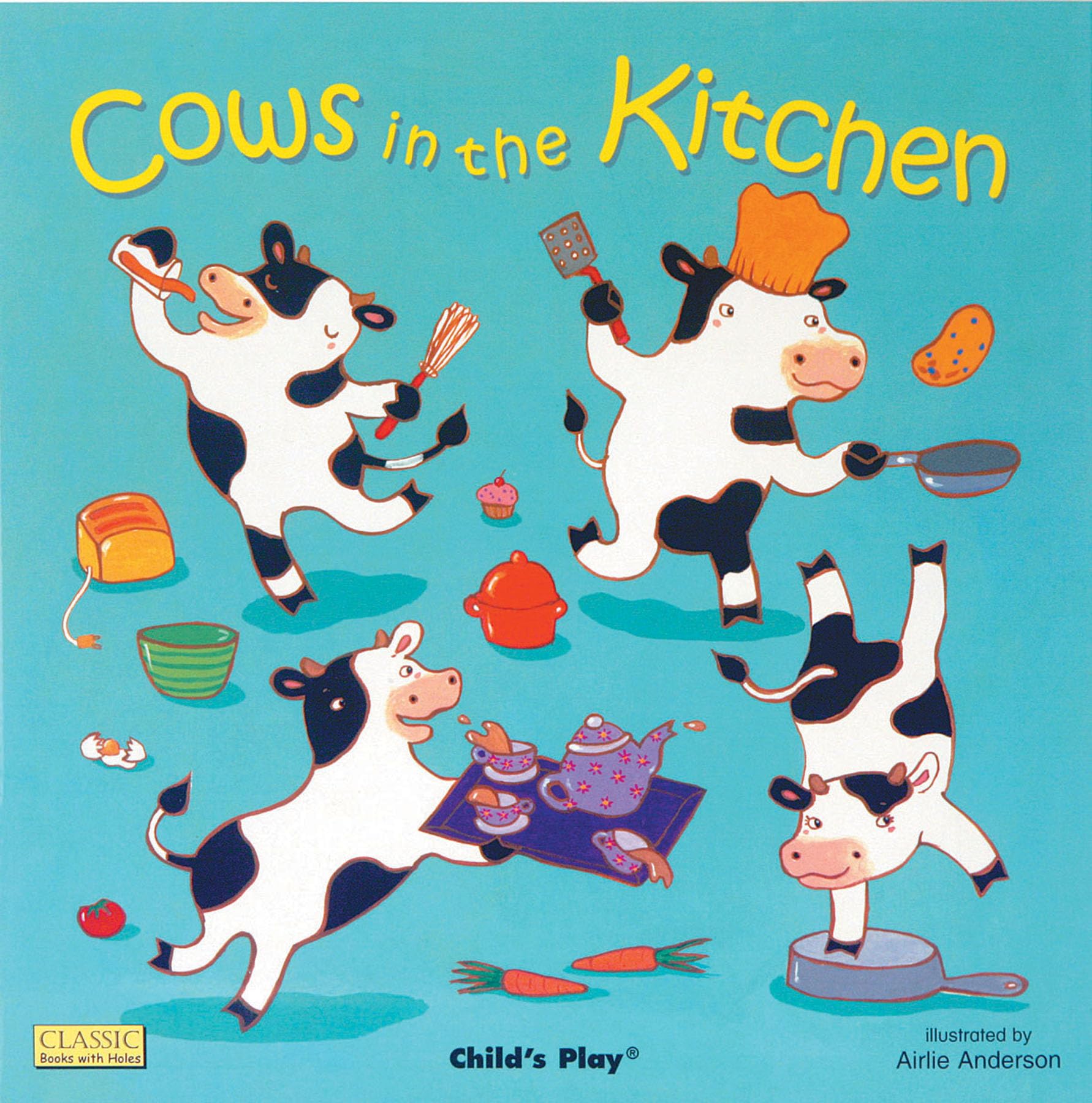 Cows in the Kitchen (Classic Books with Holes 8x8),Used
