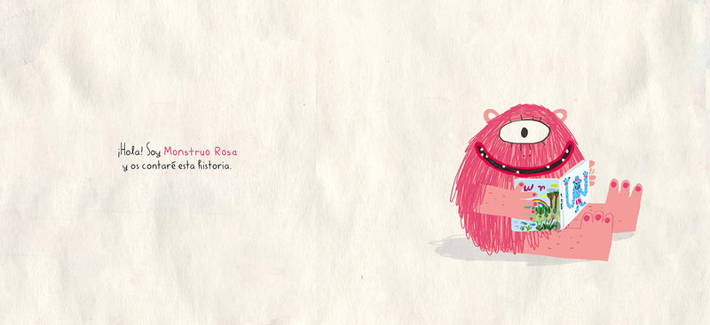 Monstruo Azul (Monstruo Rosa) (Spanish Edition),Used