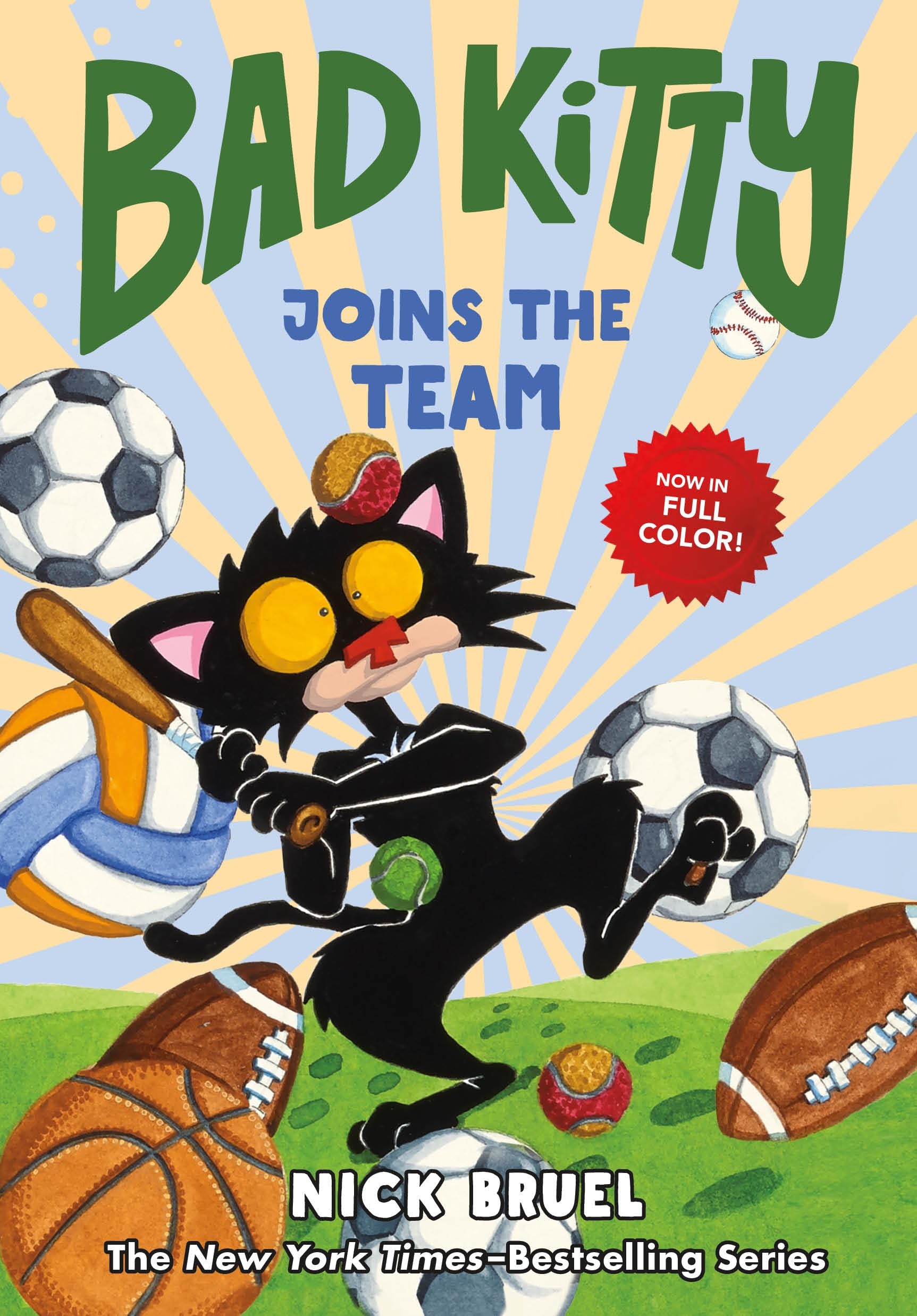 Bad Kitty Joins The Team (FullColor Edition)