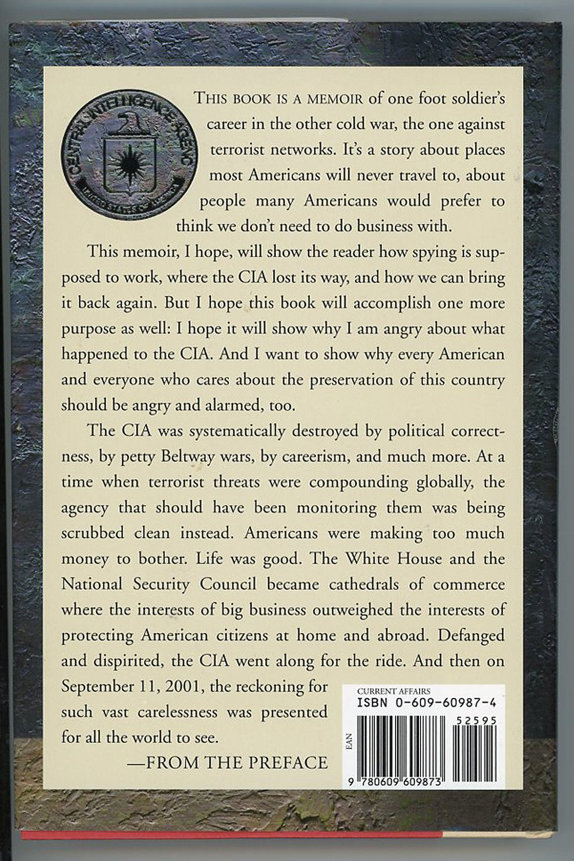 See No Evil: The True Story Of A Ground Soldier In The Cias War On Terrorism,New