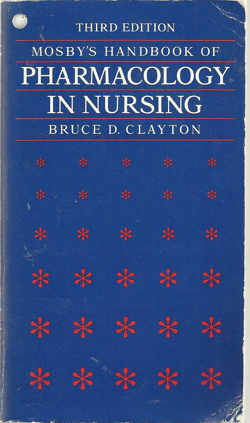 Mosby's handbook of pharmacology in nursing,Used