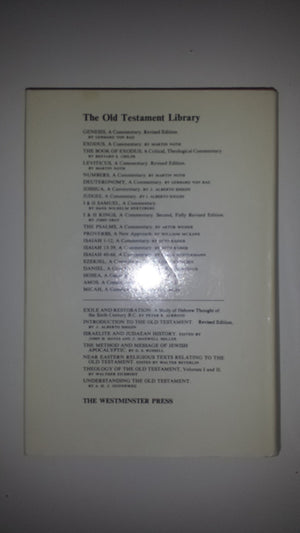 A History of Israel (Westminster AIDS to the Study of the Scriptures),New