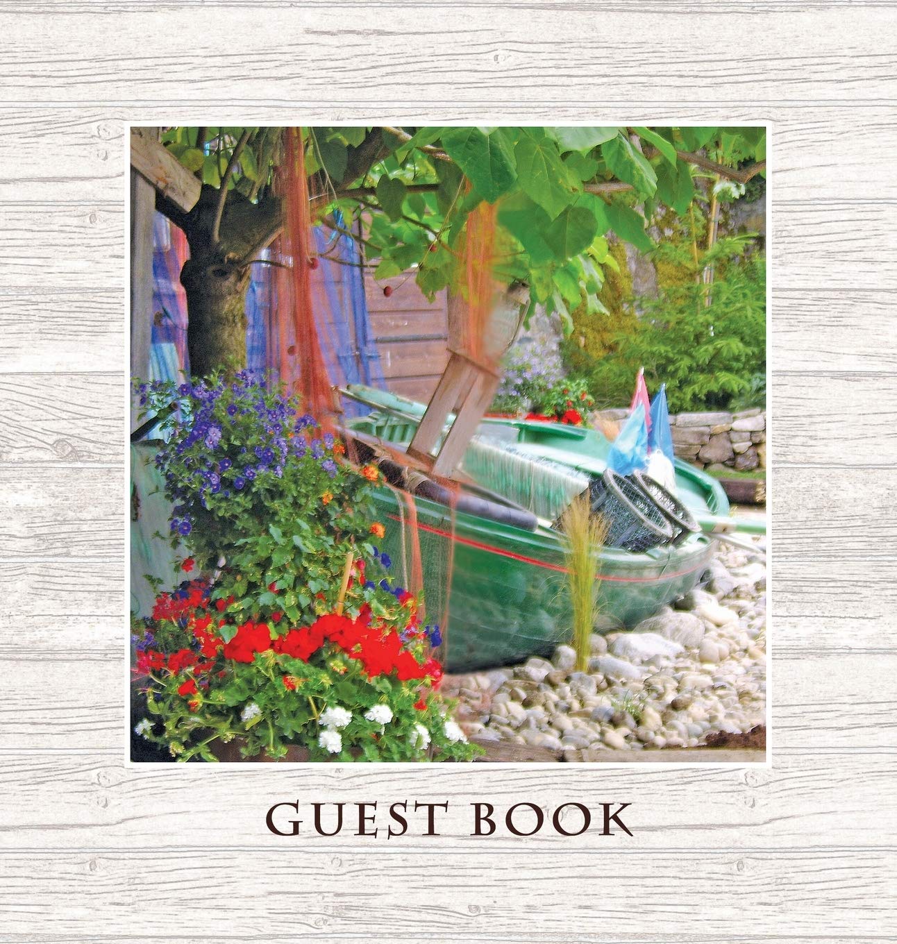 GUEST BOOK, Visitors Book, Comments Book, Guest Comments Book HARDBACK Vacation Home Guest Book, House Guest Book, Beach House G,Used