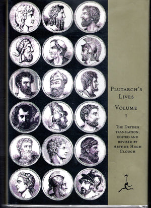 Plutarch: Lives Of Noble Grecians And Romans (Modern Library Series, Vol. 1)