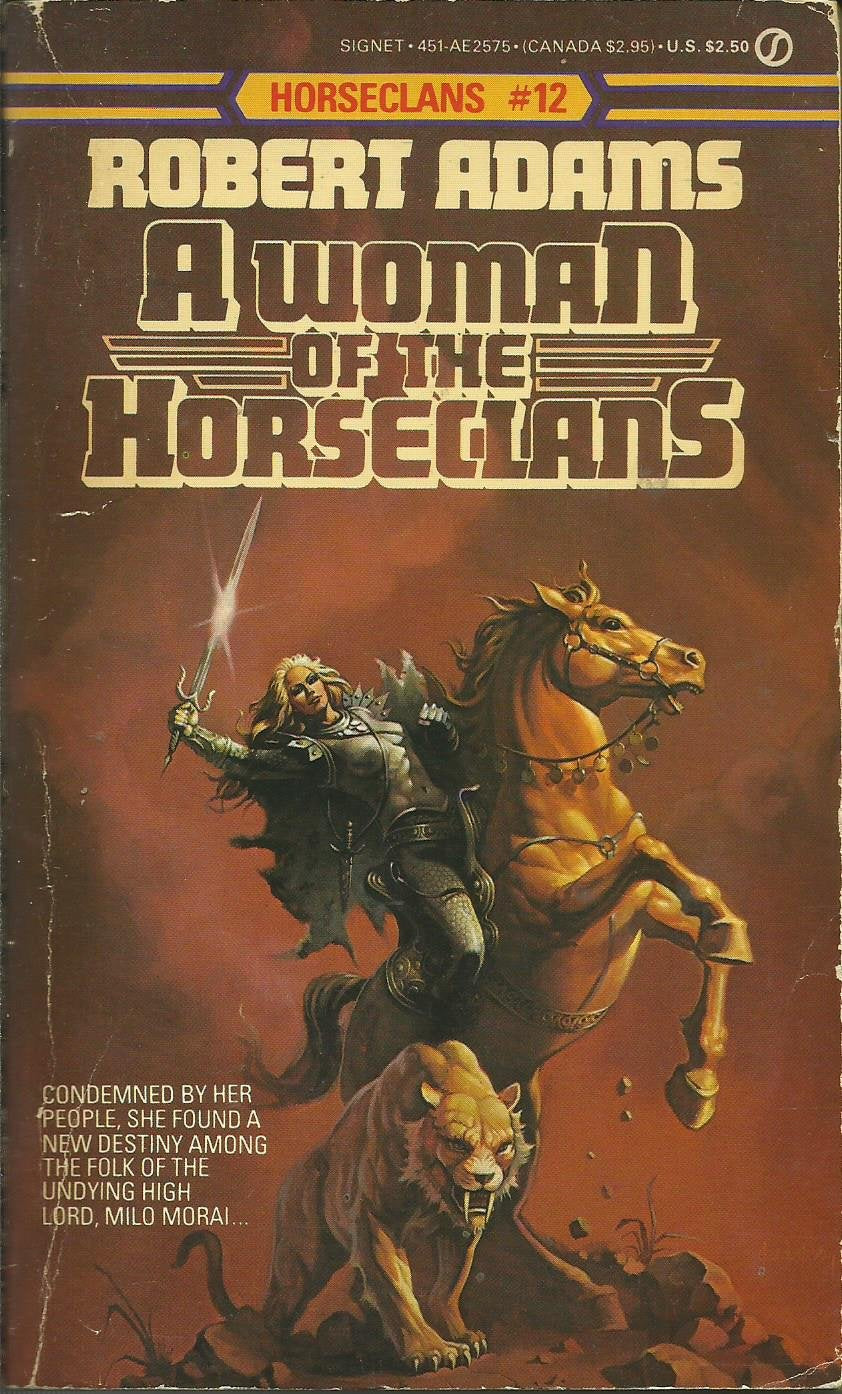 A Woman Of The Horseclans (Horseclans, No. 12)-used