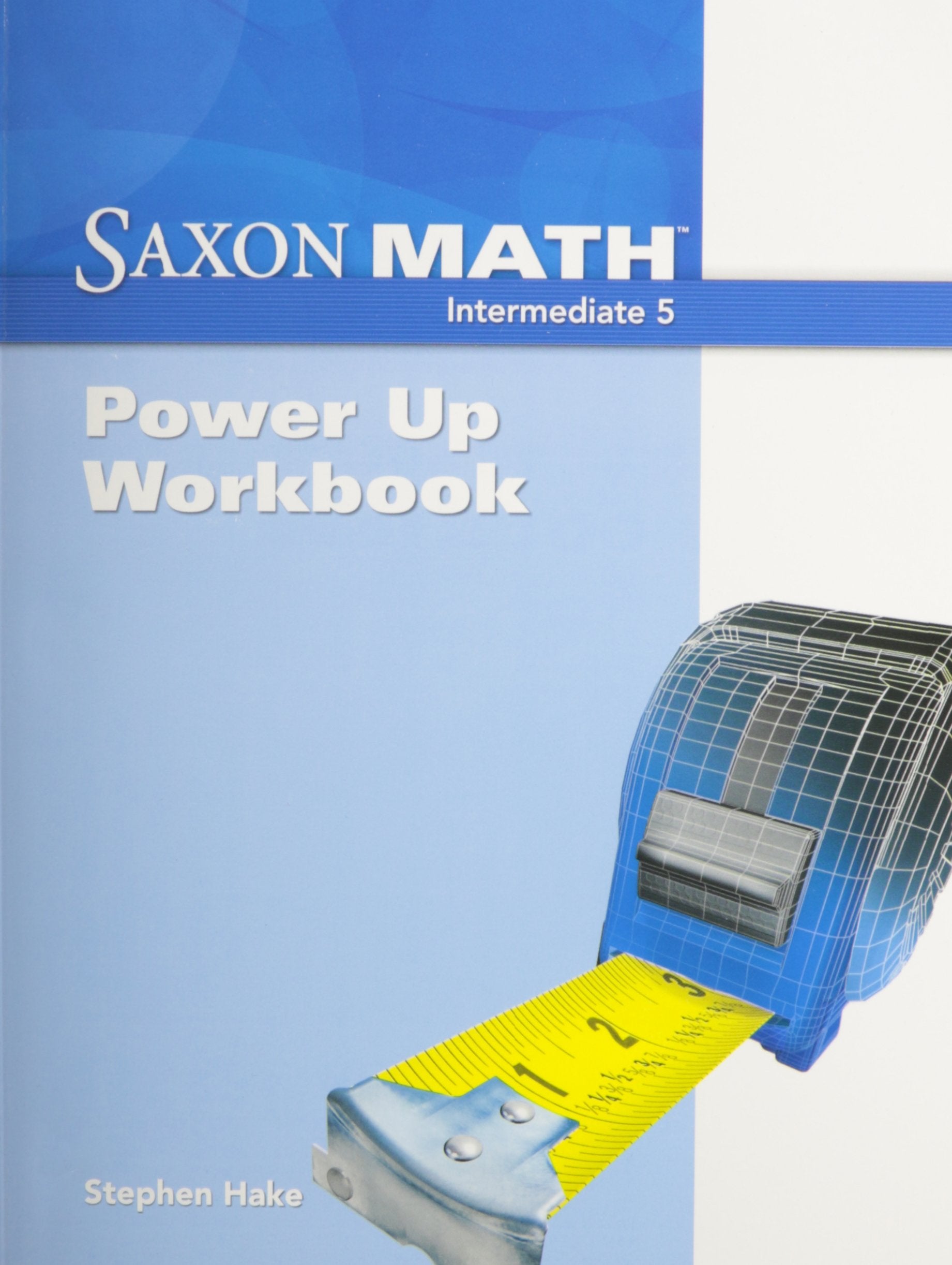 PowerUp Workbook (Saxon Math Intermediate 5),New