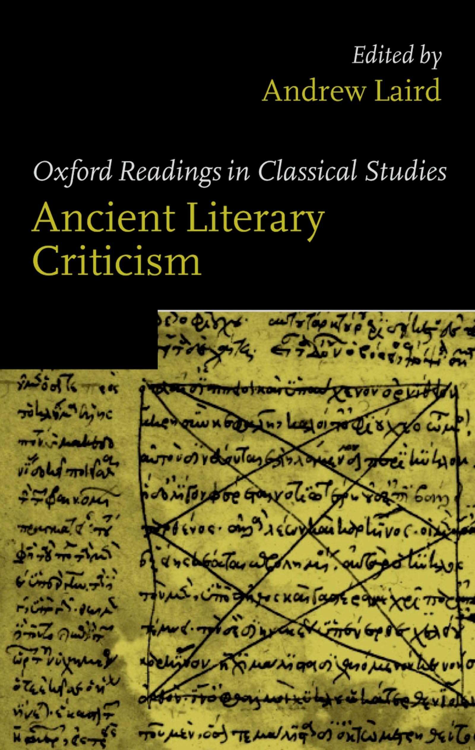 Ancient Literary Criticism (Oxford Readings in Classical Studies),Used