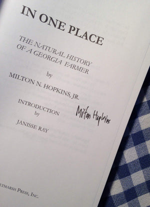 In One Place: The Natural History Of A Georgia Farmer,Used