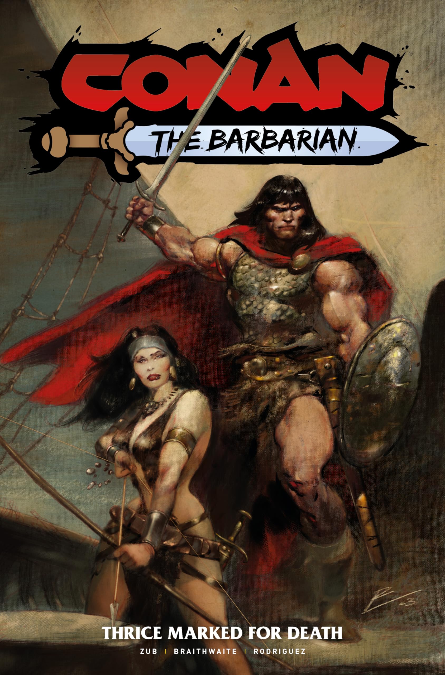 Conan the Barbarian: Thrice Marked for Death Vol.2,New