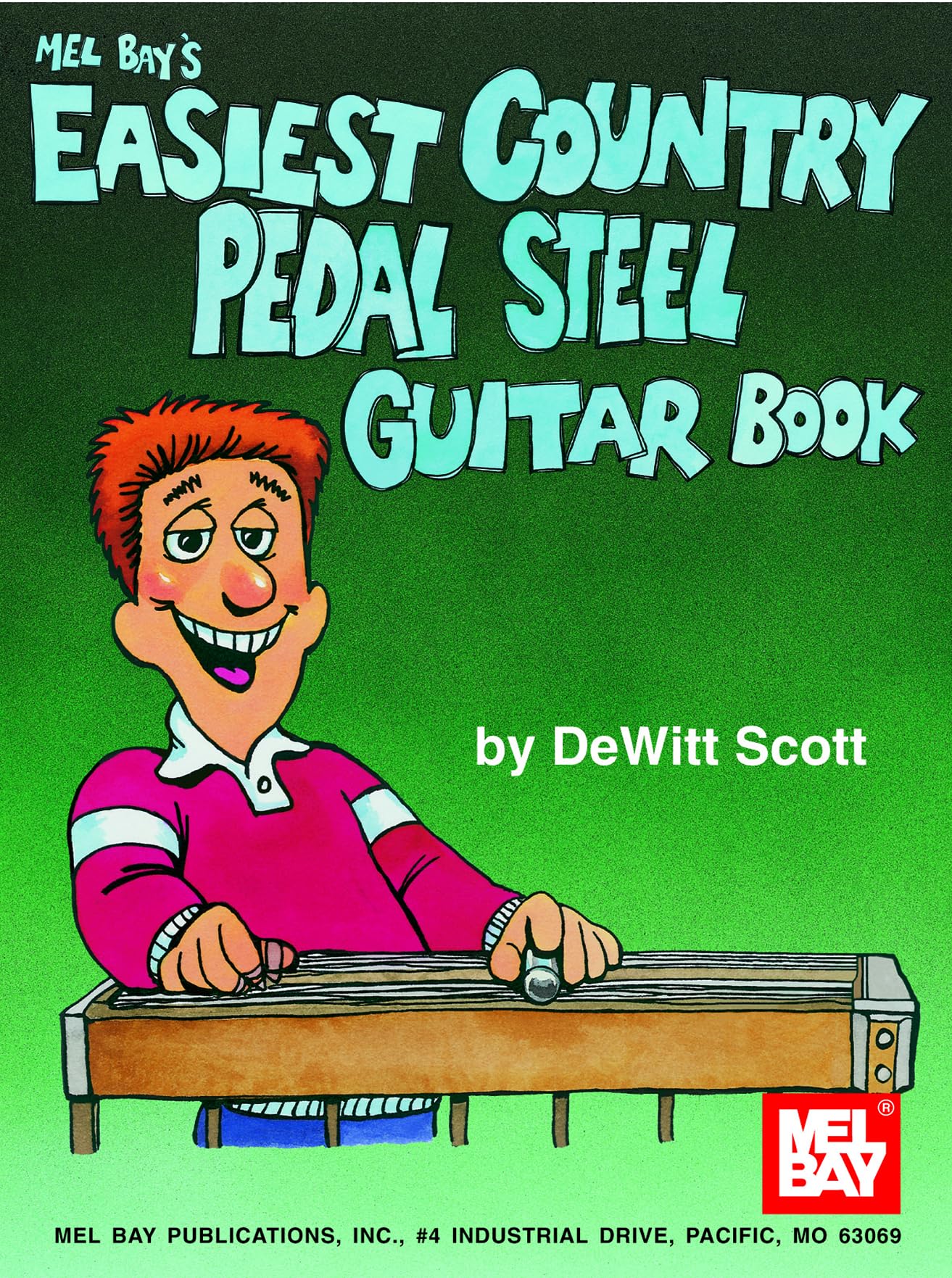 Easiest Country Pedal Steel Guitar Book,Used