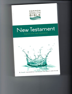 CEB Common English Bible New Testament, Softcover,New