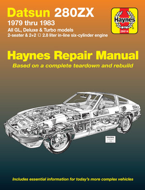Datsun 280Zx (7983) Haynes Repair Manual
