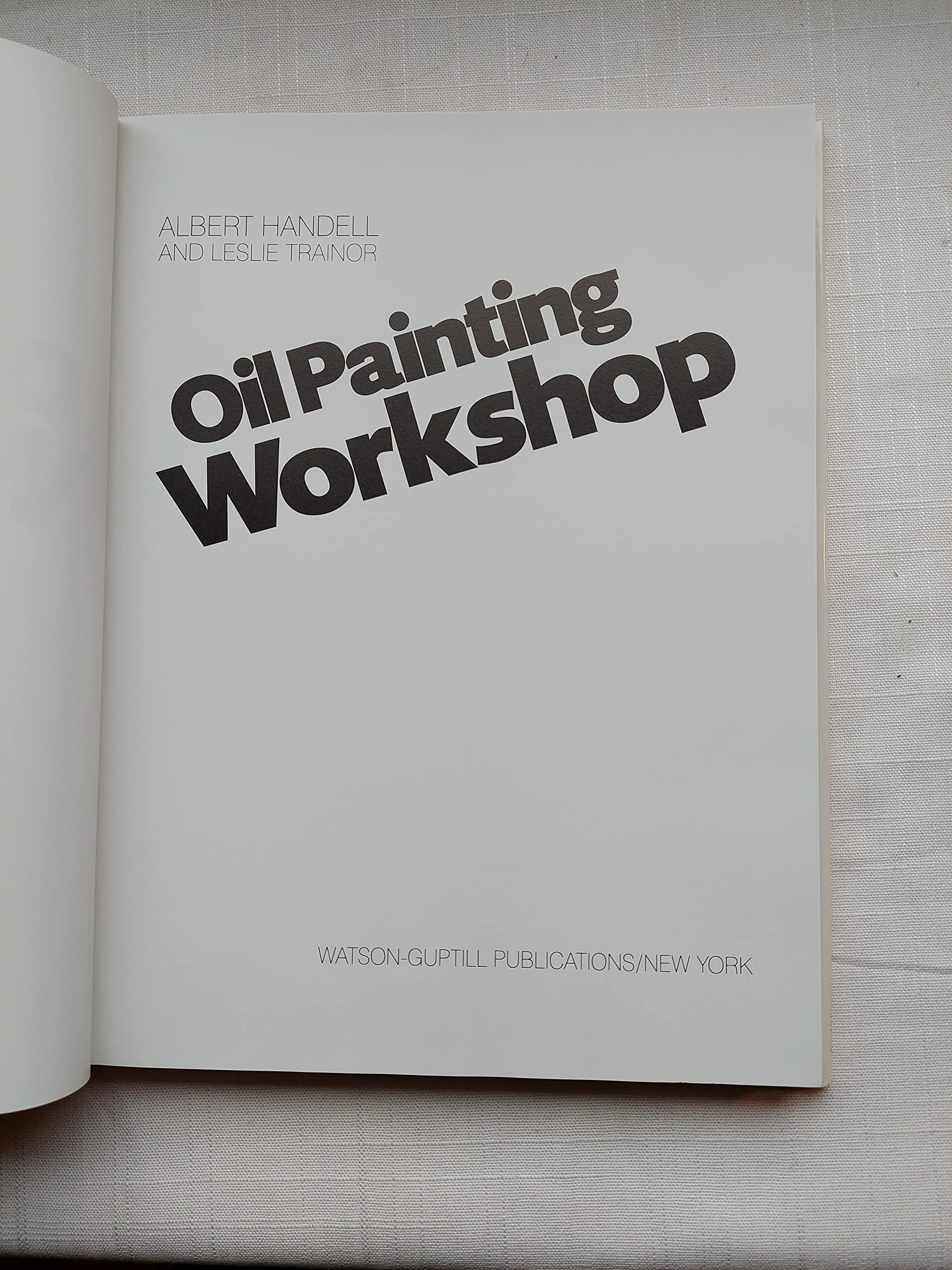 Oil painting workshop,New