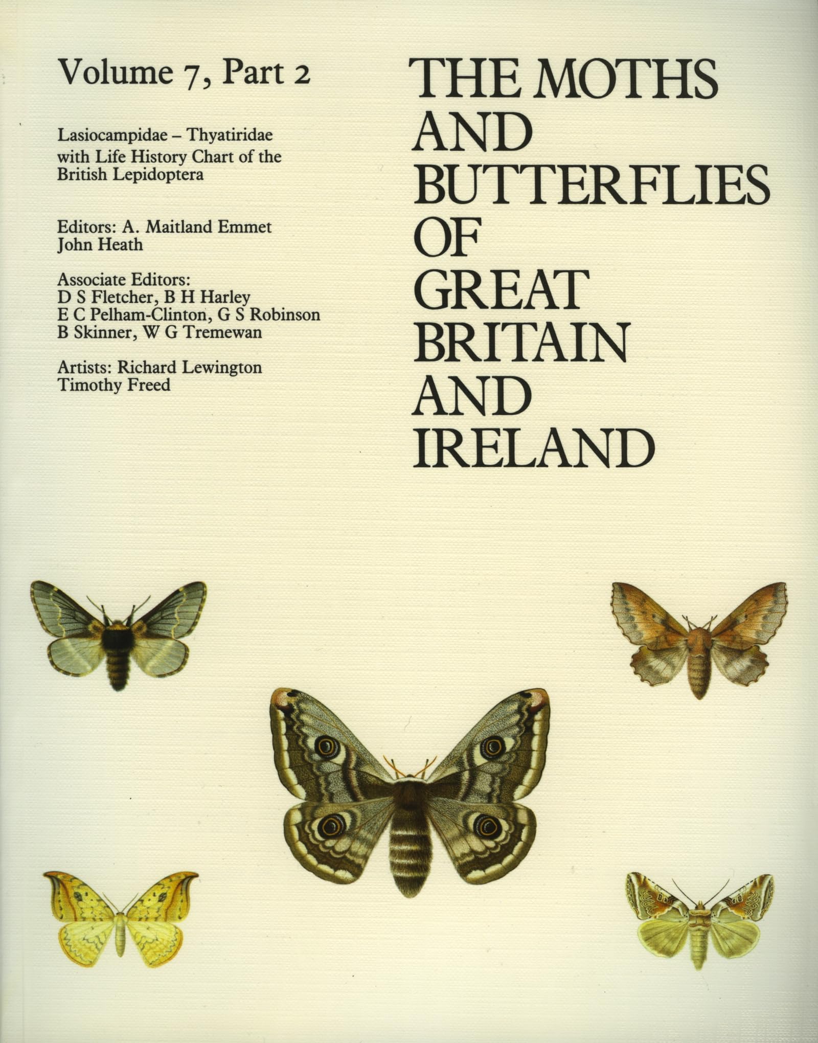 Lasiocampidae  Thyatiridae (Moths and Butterflies of Great Britain and Ireland),Used