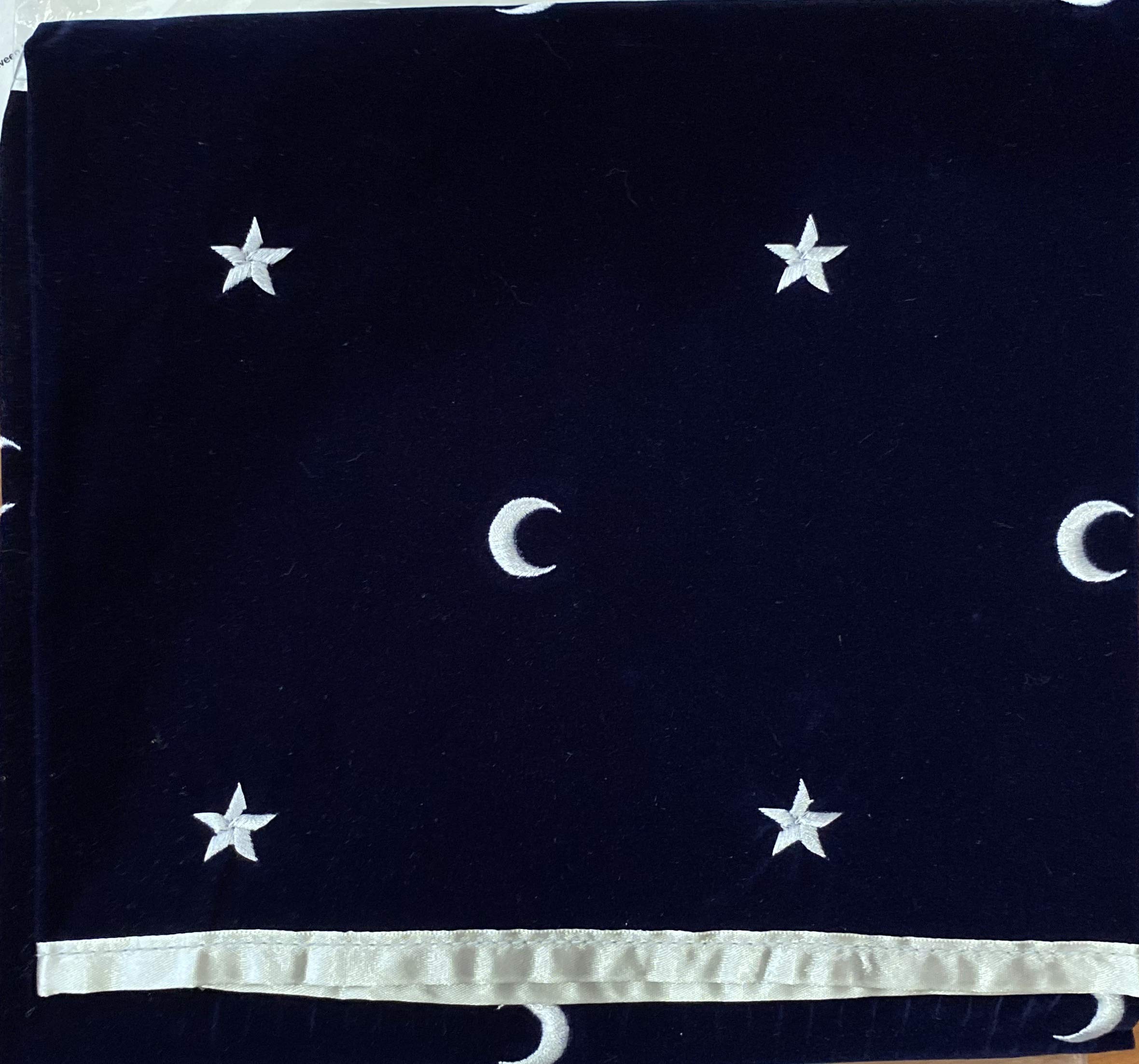 Moon & Stars Velvet Cloth