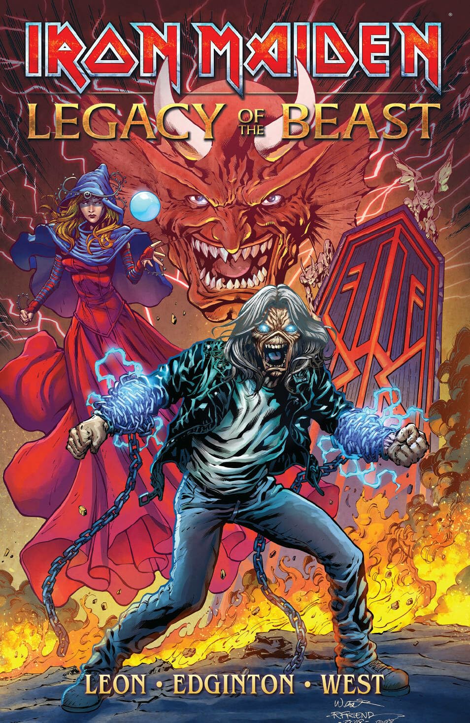 Iron Maiden Legacy Of The Beast Volume 1