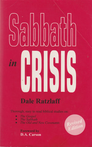 Sabbath In Crisis,Used