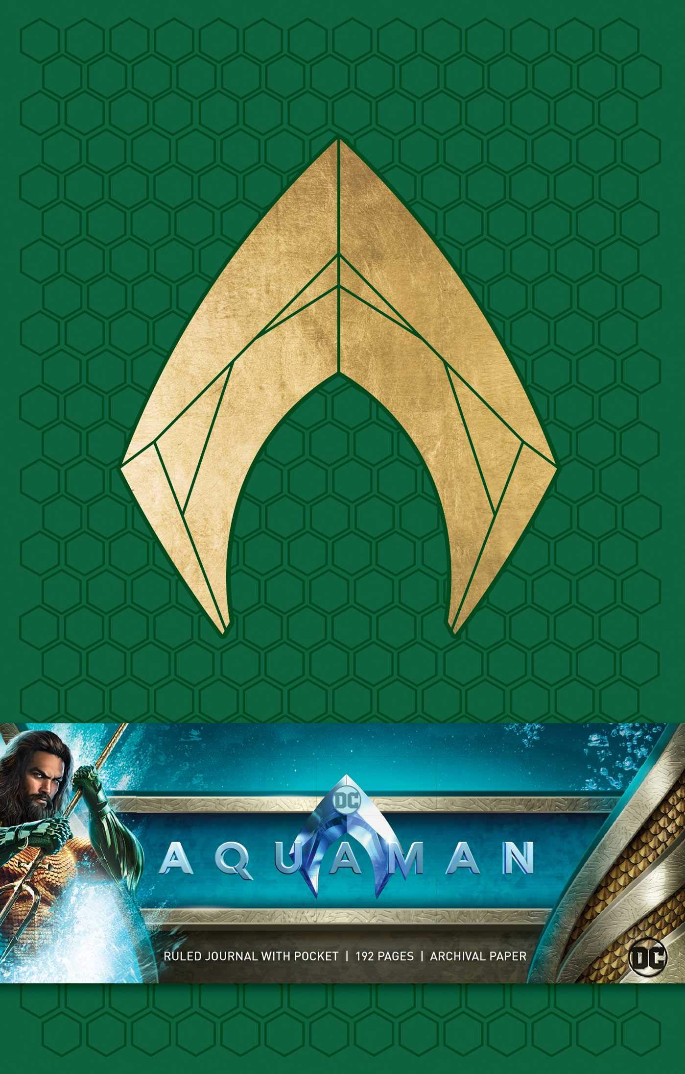 Aquaman Hardcover Ruled Journal (Comics),Used