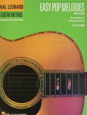 Easy Pop Melodies: Correlates With Book 1 (Hal Leonard Guitar Method (Songbooks))