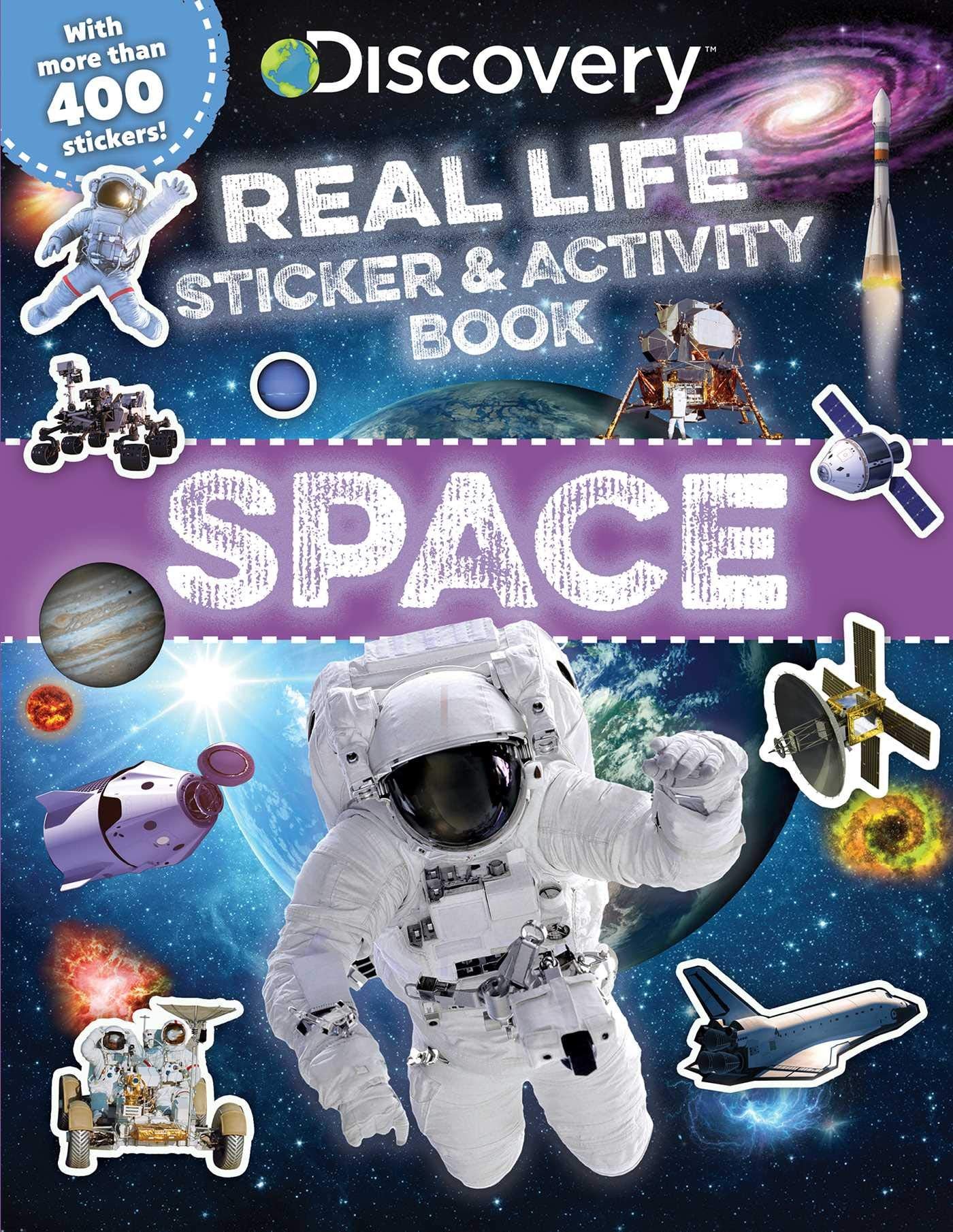 Discovery Real Life Sticker and Activity Book: Space (Discovery Real Life Sticker Books),New