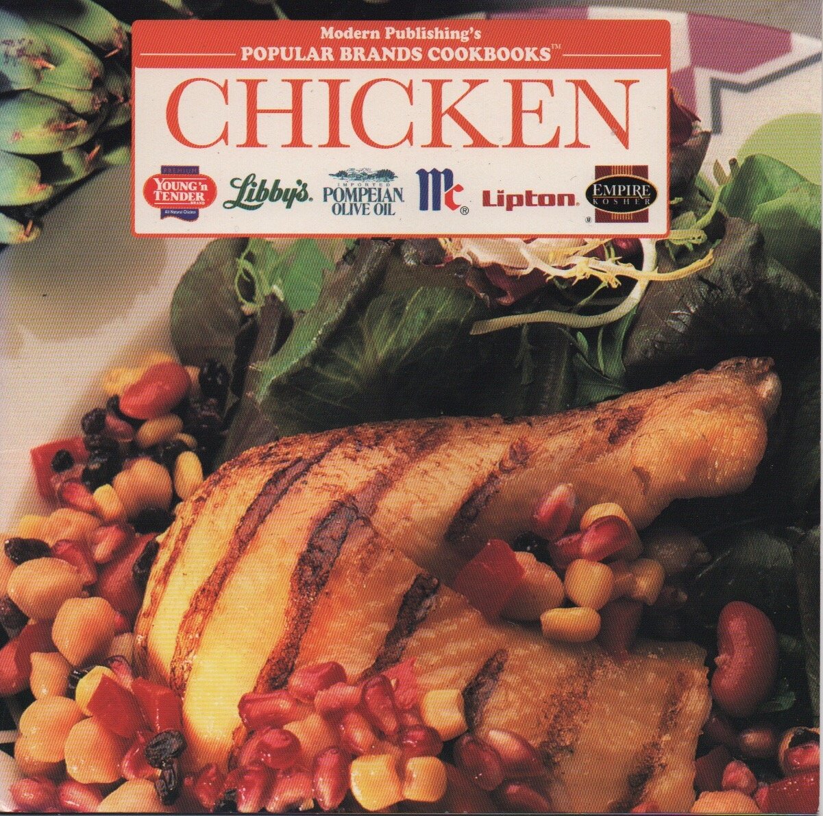 Polular Brands Cookbooks: Chicken,Used
