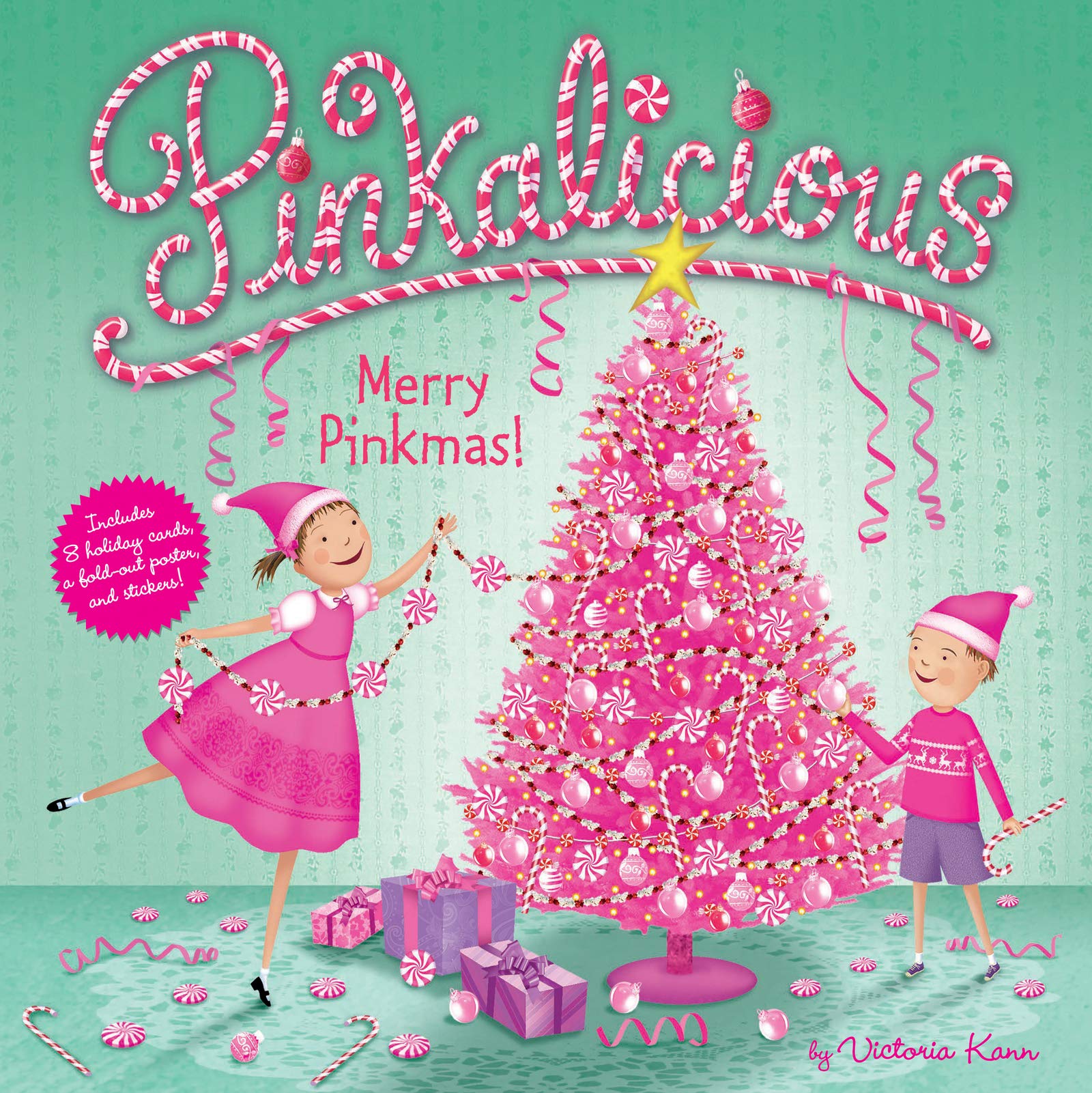 Pinkalicious: Merry Pinkmas: A Christmas Holiday Book For Kids-used