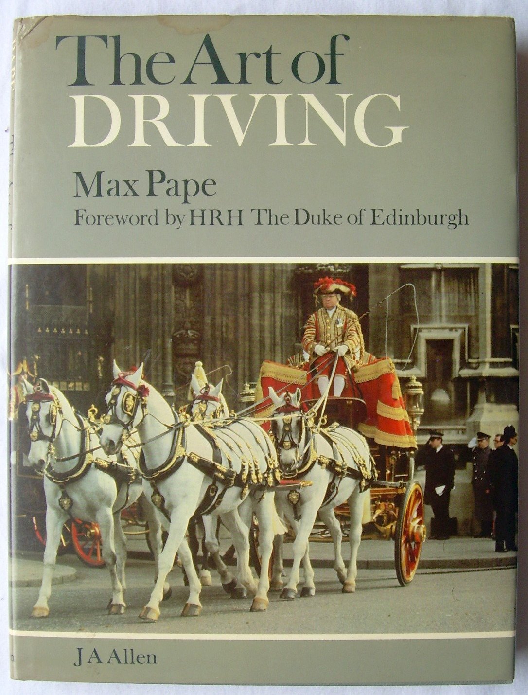 The Art of Driving According to the Guidelines of Benno Von Achenbach,New