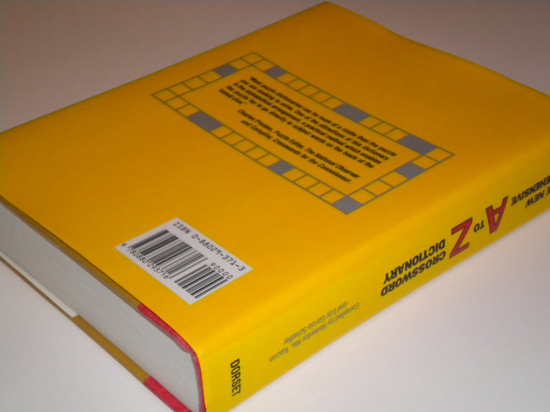 The New Comprehensive AZ Crossword Dictionary,New