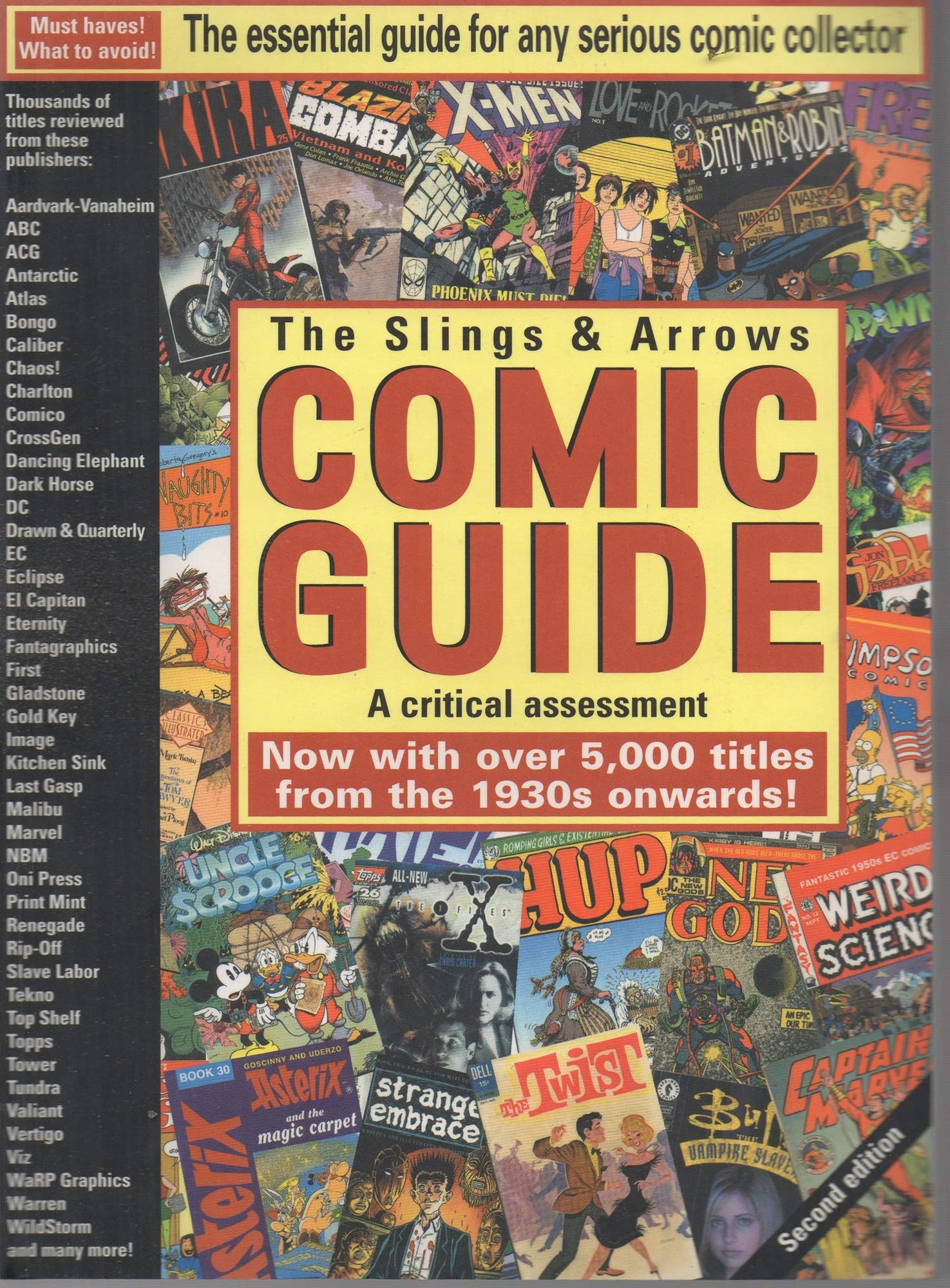 Slings & Arrows Comic Guide  2Nd Edition,New