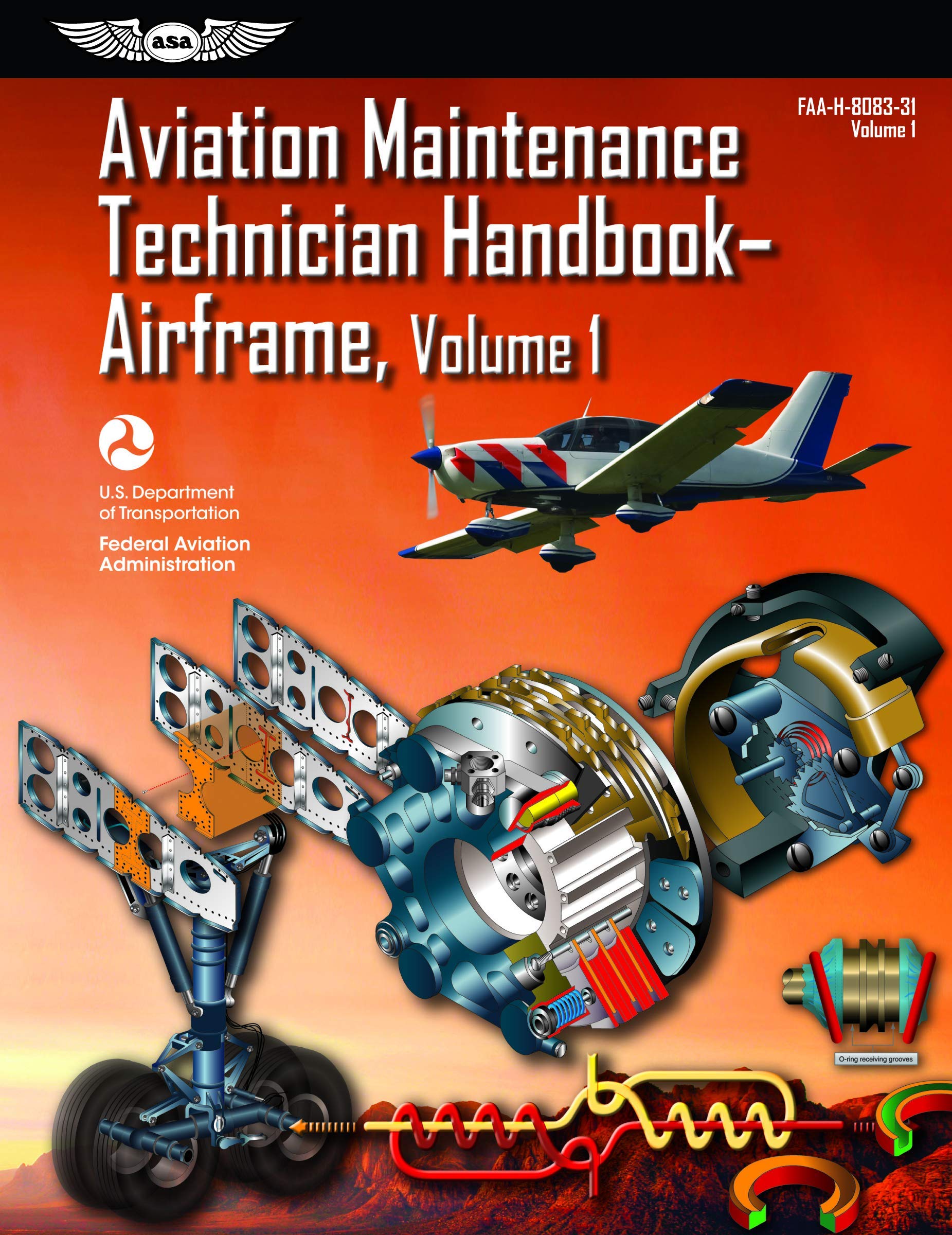 Aviation Maintenance Technician Handbook?Airframe: FAAH808331 Volume 1 (FAA Handbooks series),Used